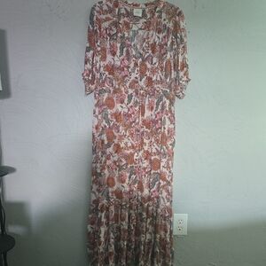 Knox Rose XXL Floral Print Maxi Dress